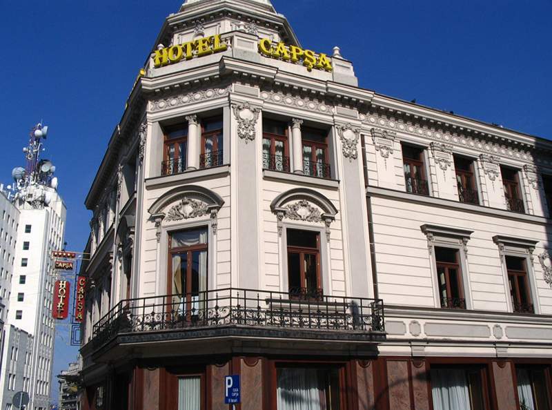 Hotel Casa Capsa Bucareste Exterior foto